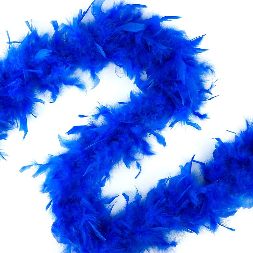 Chandelle Feather Boa – 6ft Craft Feather Trim for Homecoming Mums, Garters, Costumes & DIY Decor (Multiple Colors)