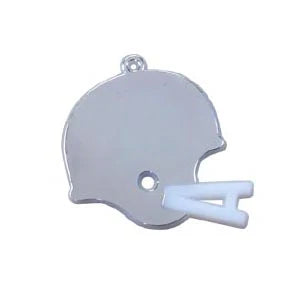 Football Helmet Charm – Gold or Silver | 1.5" Flat Homecoming Trinket