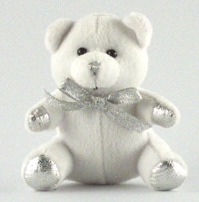 Mini Teddy Bear – 3.5” Plush for Homecoming Mums & Decorations