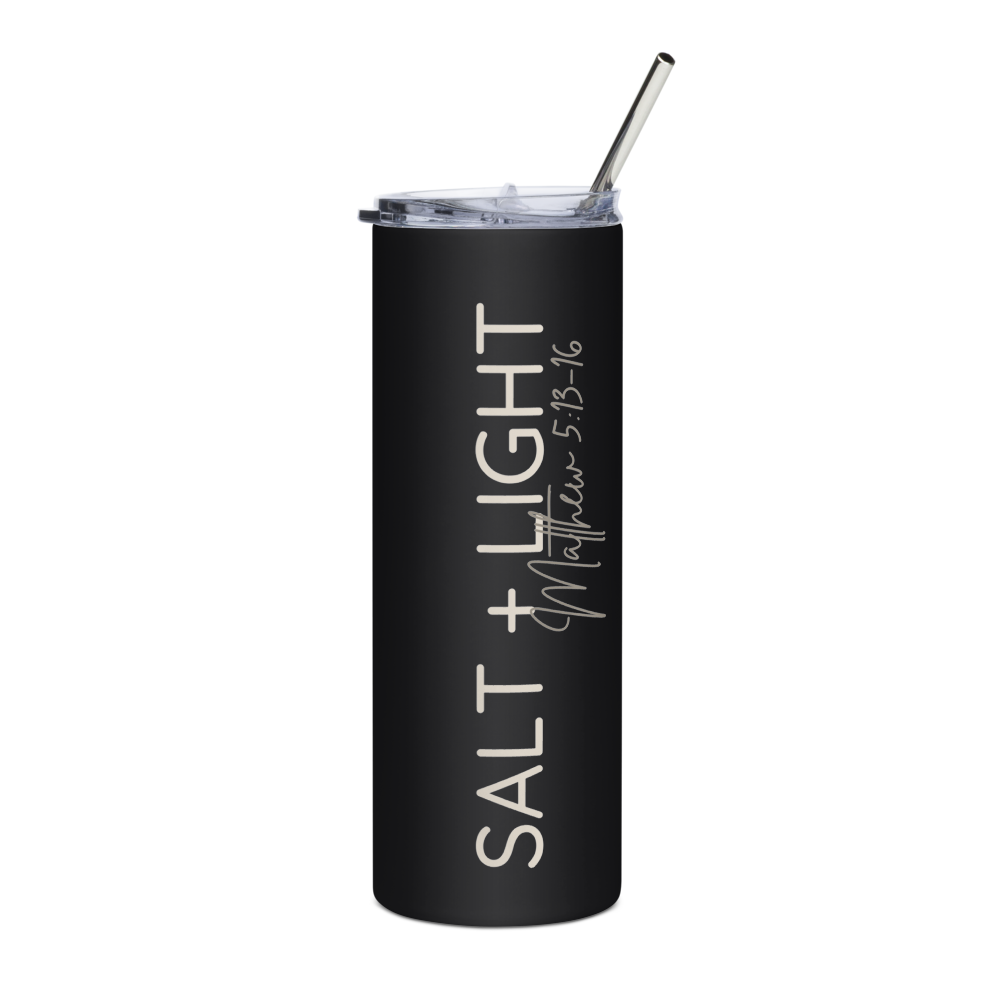 Salt + Light Stainless Steel Tumbler