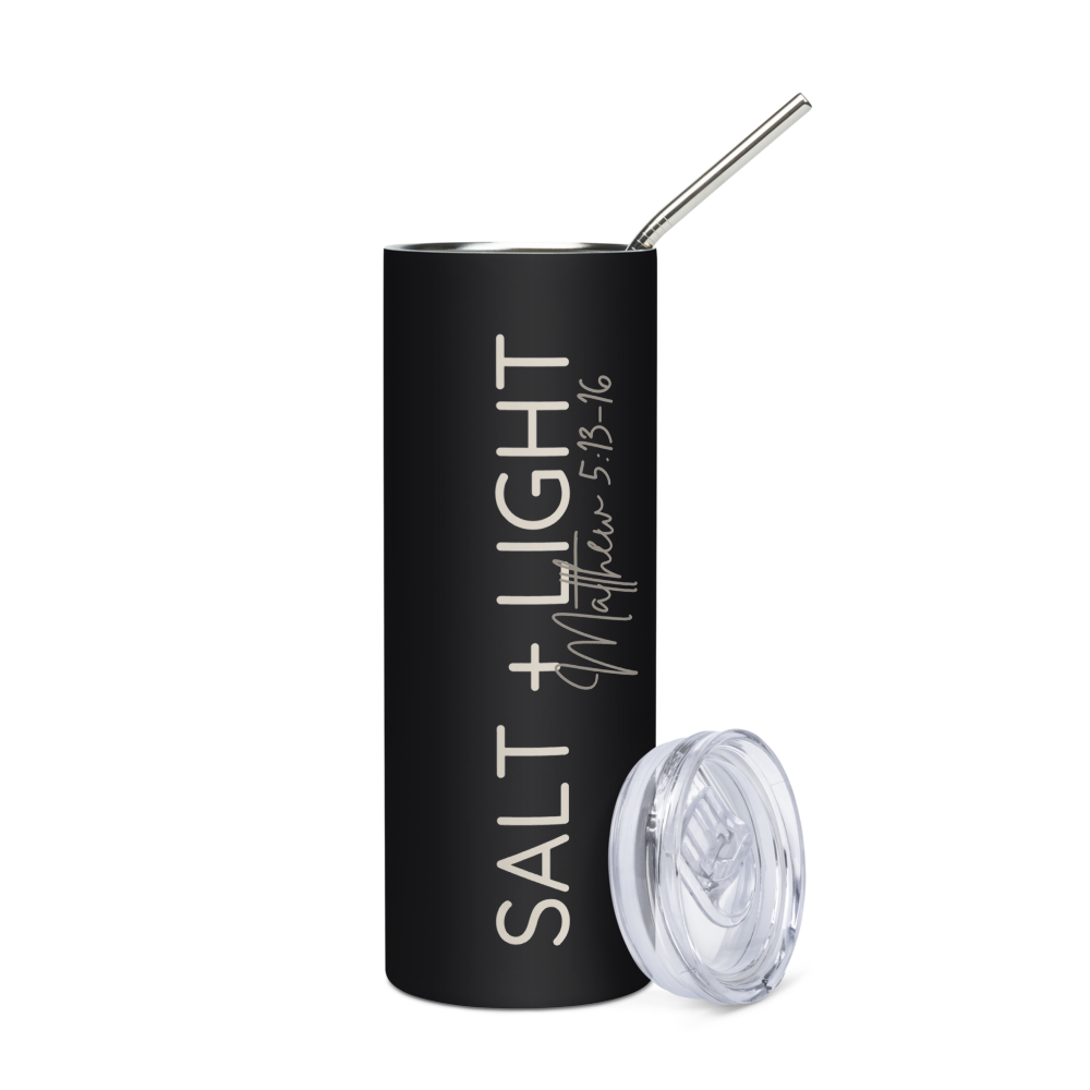 Salt + Light Stainless Steel Tumbler