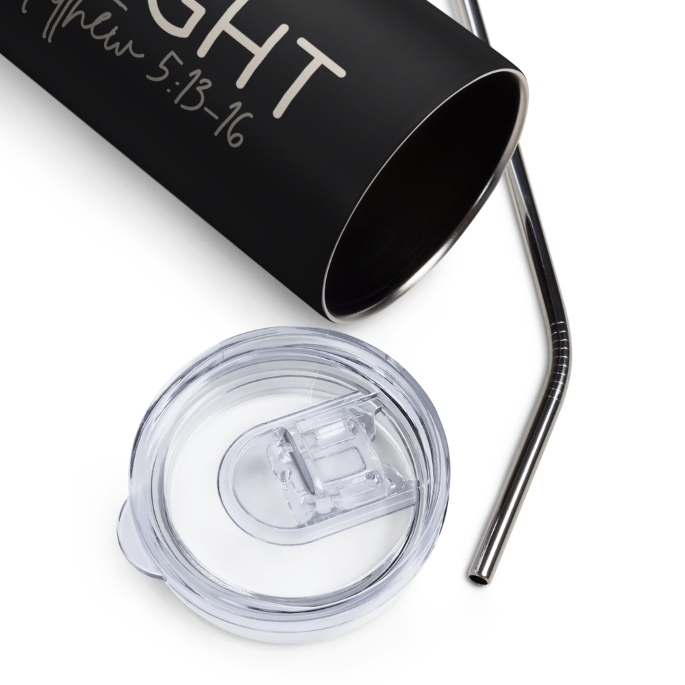 Salt + Light Stainless Steel Tumbler