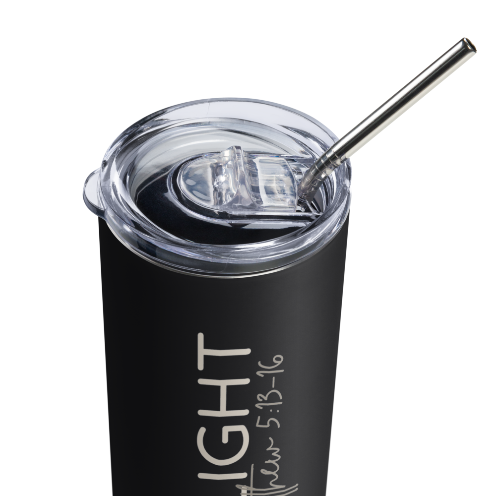 Salt + Light Stainless Steel Tumbler