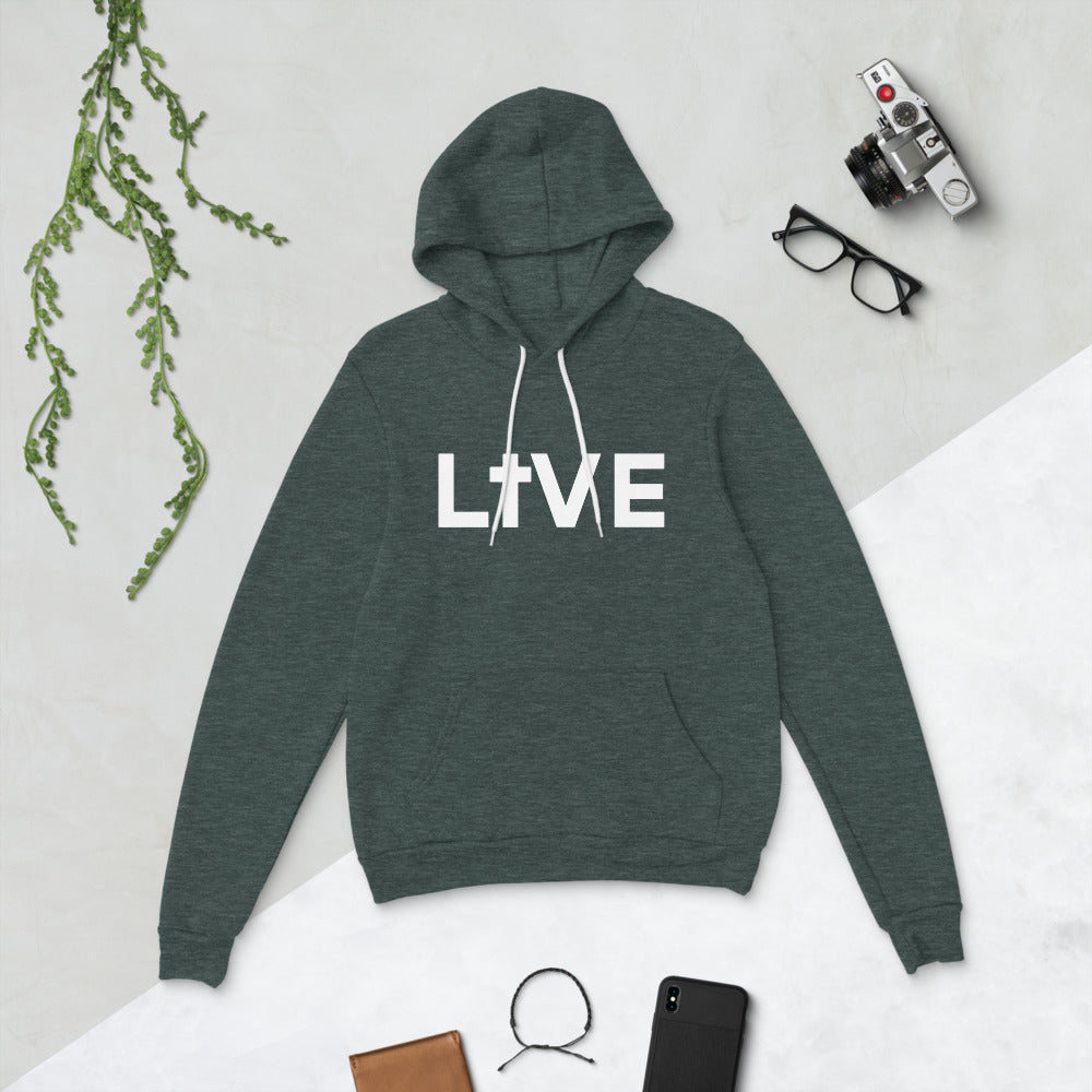 LIVE Sweatshirt – A Bold Reminder to Live for Christ!