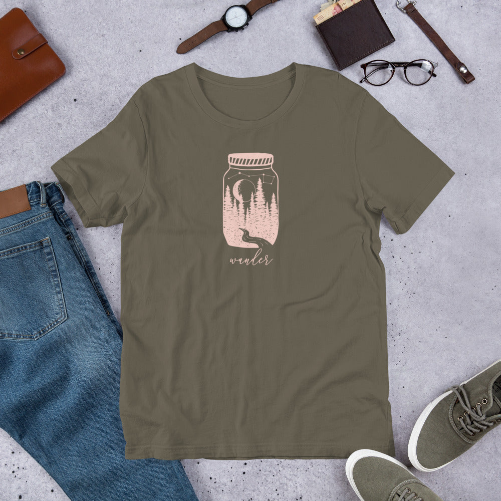 Wander Graphic T-Shirt – Explore, Dream, and Roam in Style