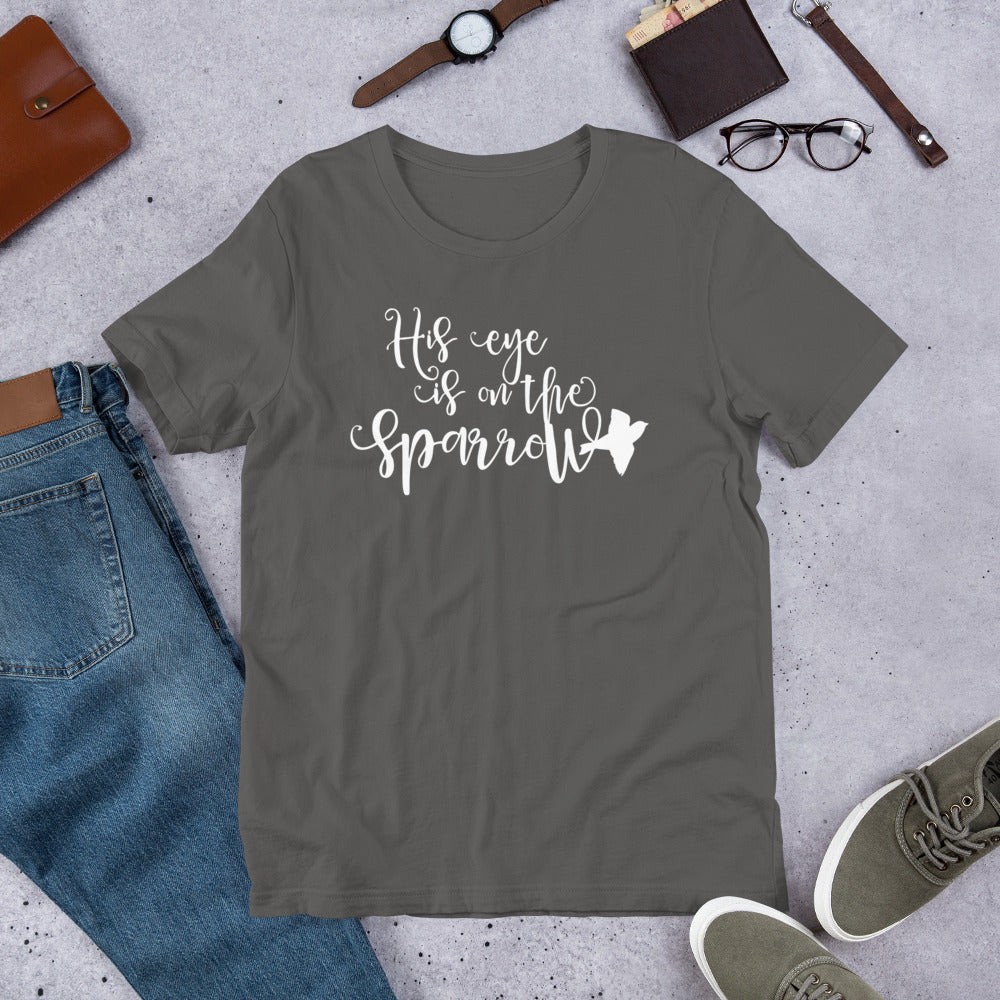His Eye is on the Sparrow T-Shirt – A Hymn of Comfort & Faith