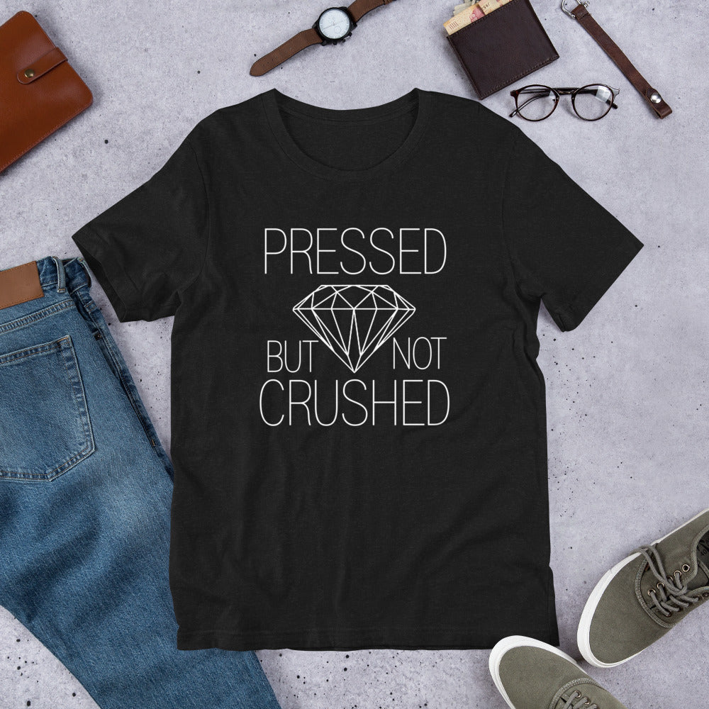 Pressed But Not Crushed T-Shirt – A Reminder of Resilience in Faith