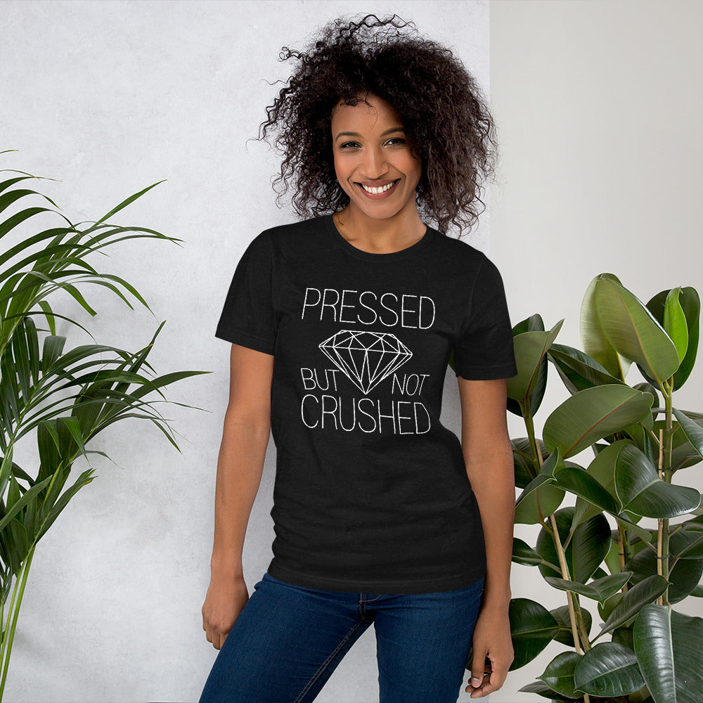 Pressed But Not Crushed T-Shirt – A Reminder of Resilience in Faith