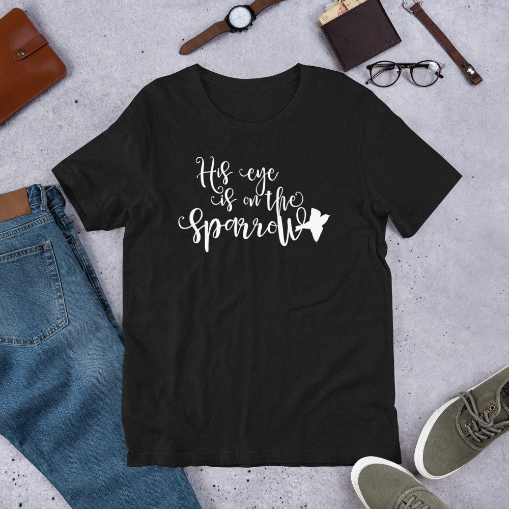 His Eye is on the Sparrow T-Shirt – A Hymn of Comfort & Faith