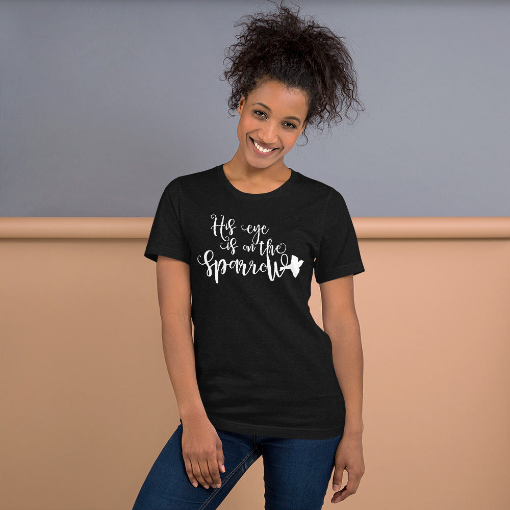 His Eye is on the Sparrow T-Shirt – A Hymn of Comfort & Faith