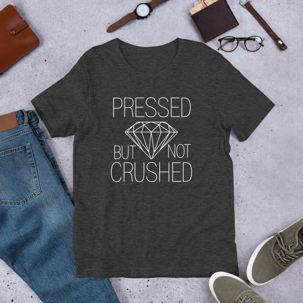 Pressed But Not Crushed T-Shirt – A Reminder of Resilience in Faith