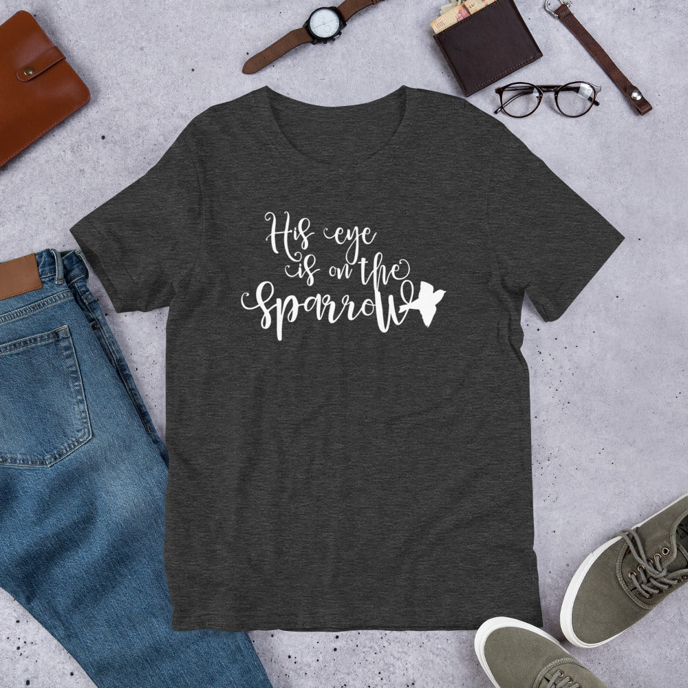 His Eye is on the Sparrow T-Shirt – A Hymn of Comfort & Faith