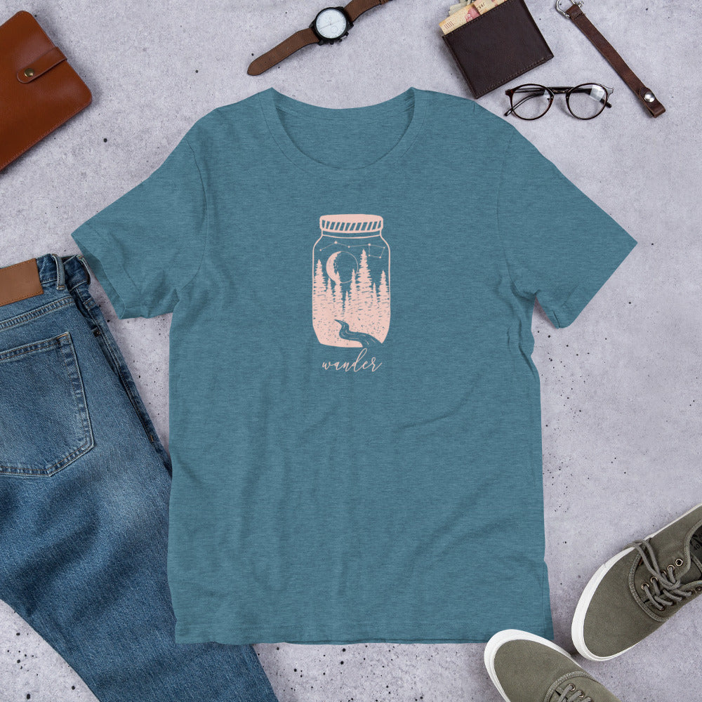 Wander Graphic T-Shirt – Explore, Dream, and Roam in Style