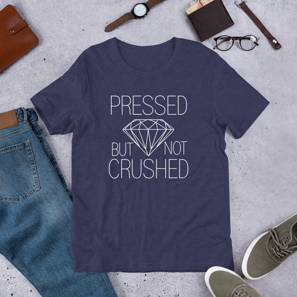 Pressed But Not Crushed T-Shirt – A Reminder of Resilience in Faith