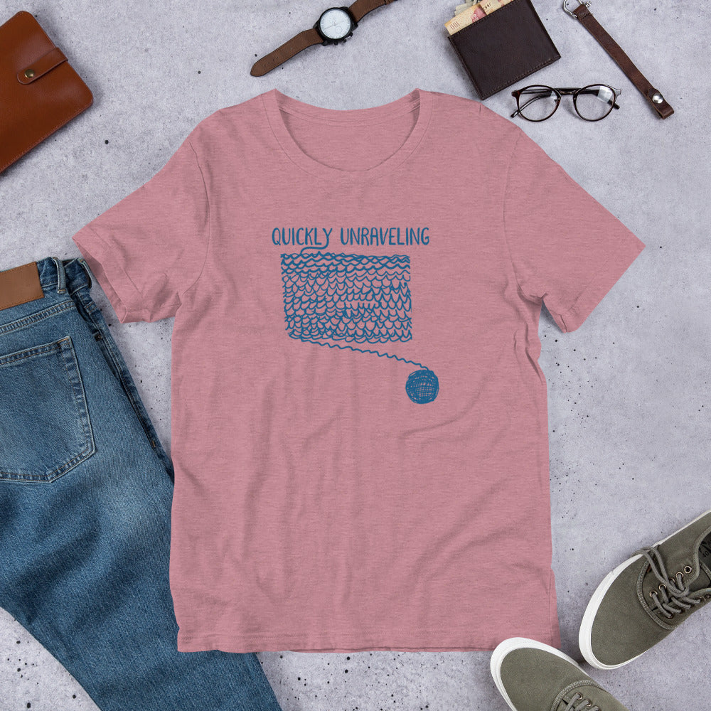 Quickly Unraveling Knitting T-Shirt – A Stitch in Time… or Not!