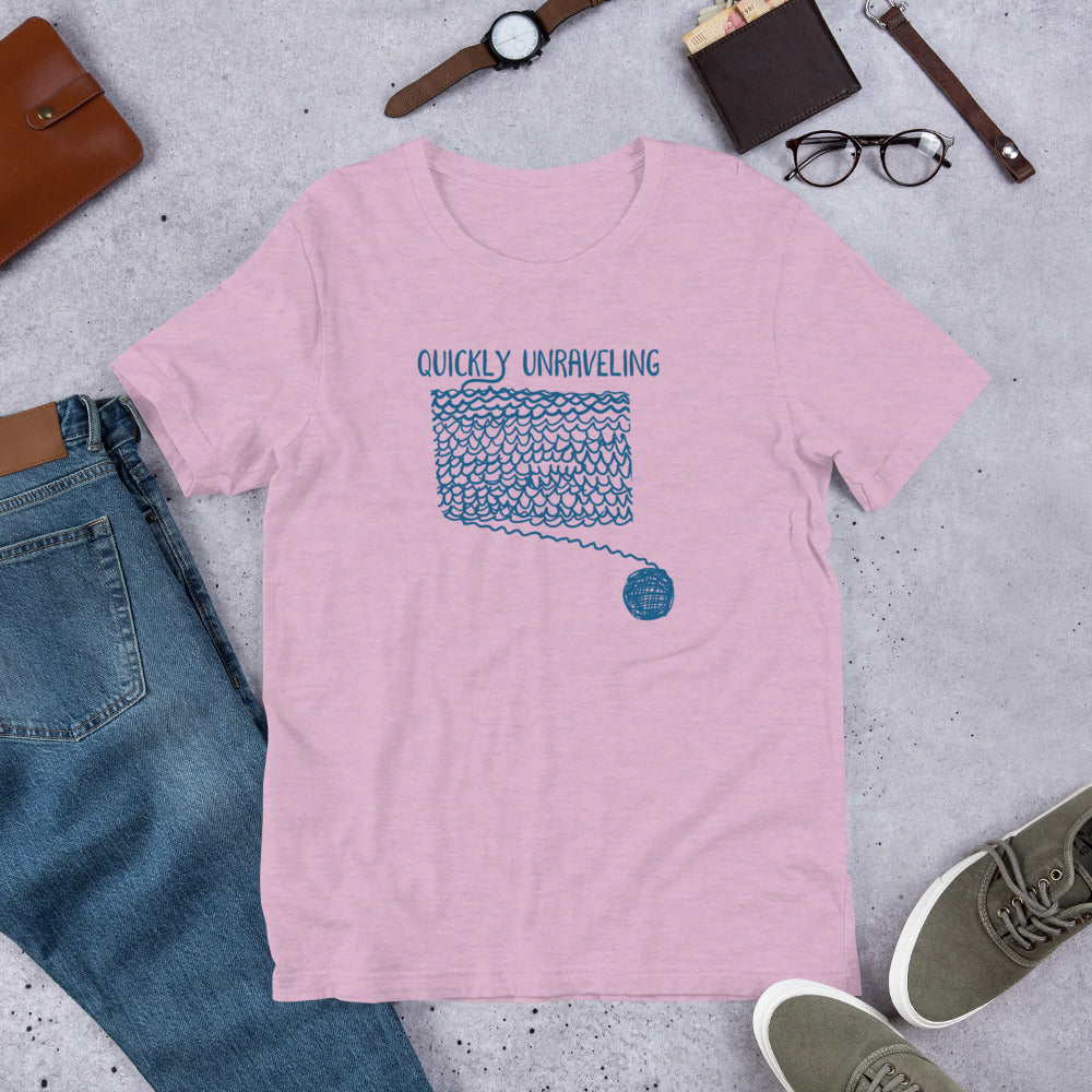 Quickly Unraveling Knitting T-Shirt – A Stitch in Time… or Not!