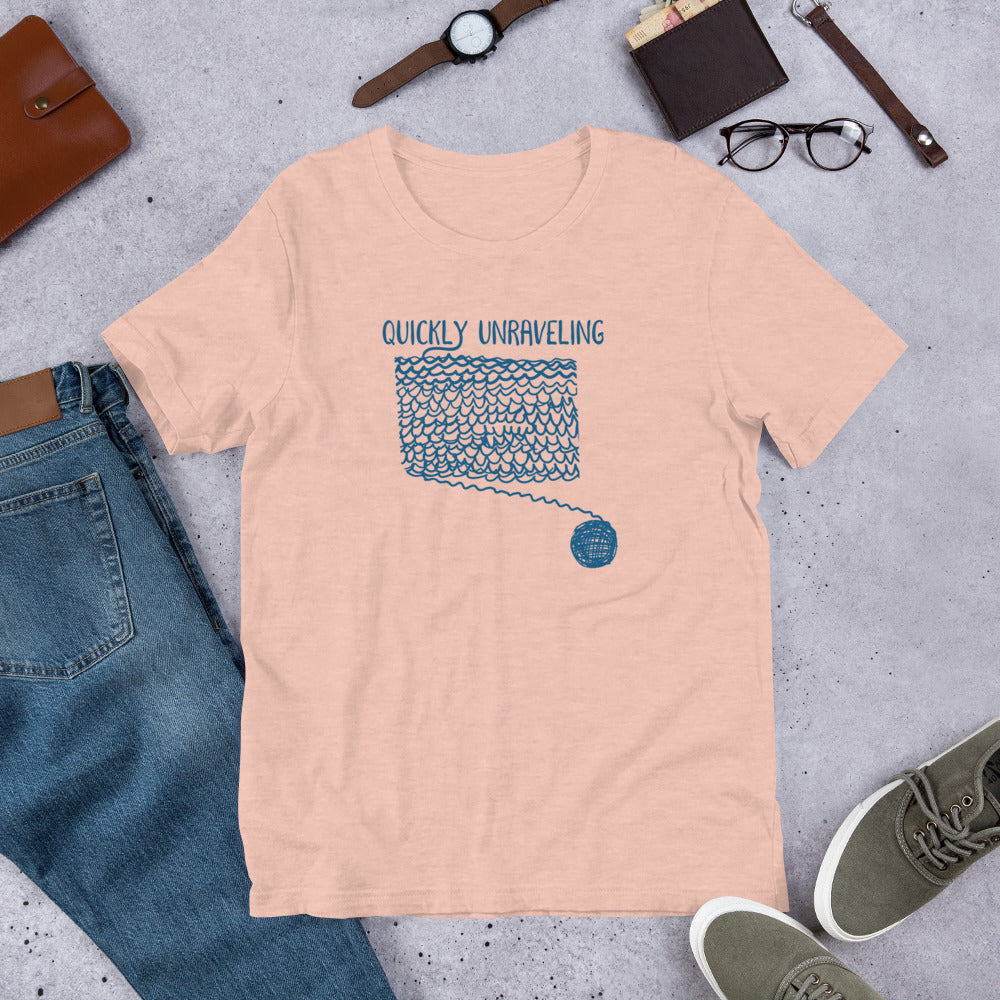 Quickly Unraveling Knitting T-Shirt – A Stitch in Time… or Not!