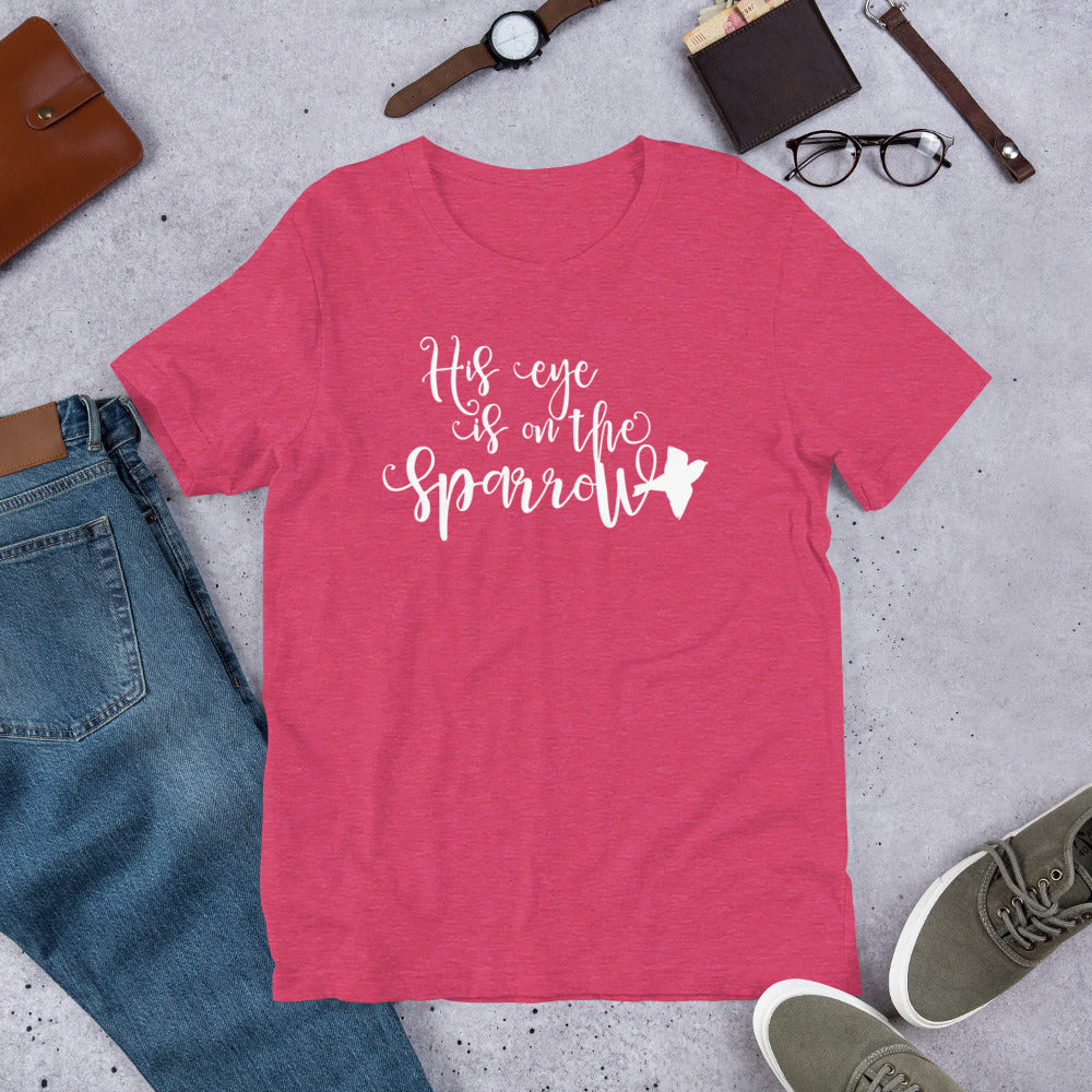 His Eye is on the Sparrow T-Shirt – A Hymn of Comfort & Faith
