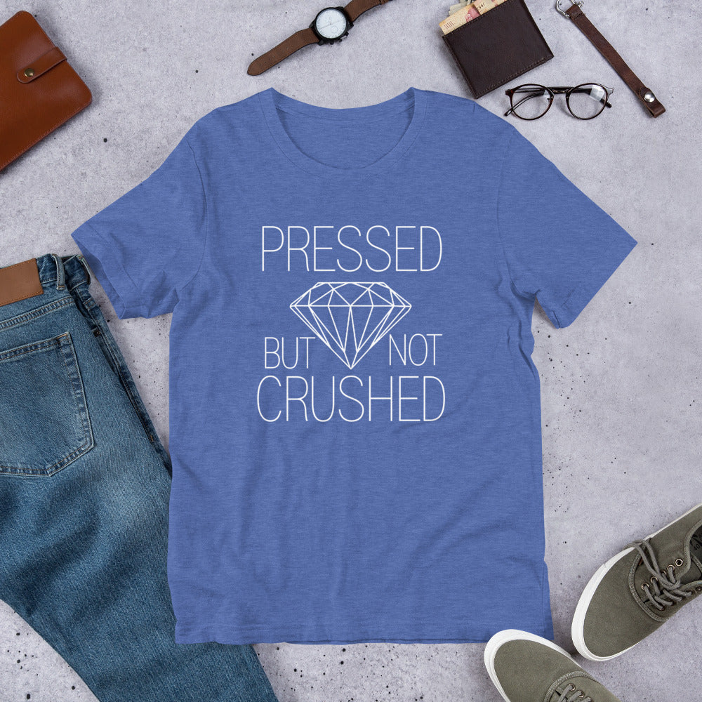 Pressed But Not Crushed T-Shirt – A Reminder of Resilience in Faith