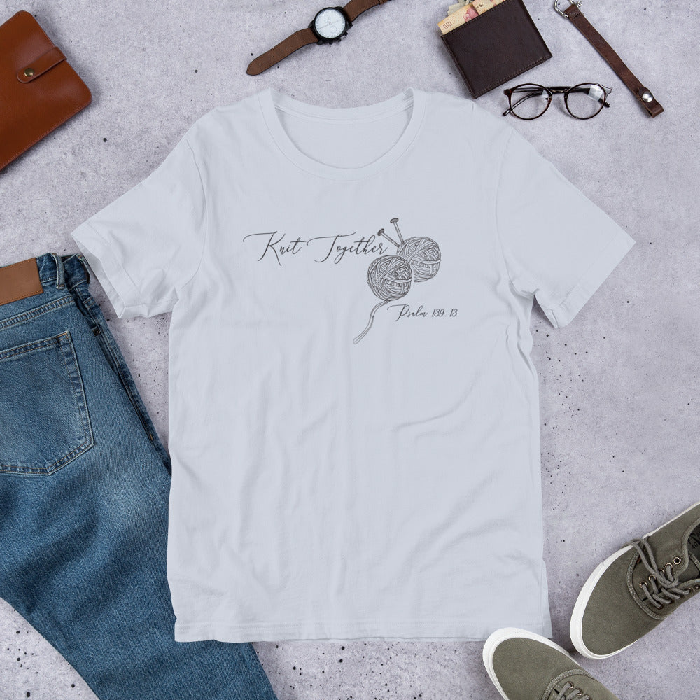 Knit Together T-Shirt – Stitched with Love & Creativity!