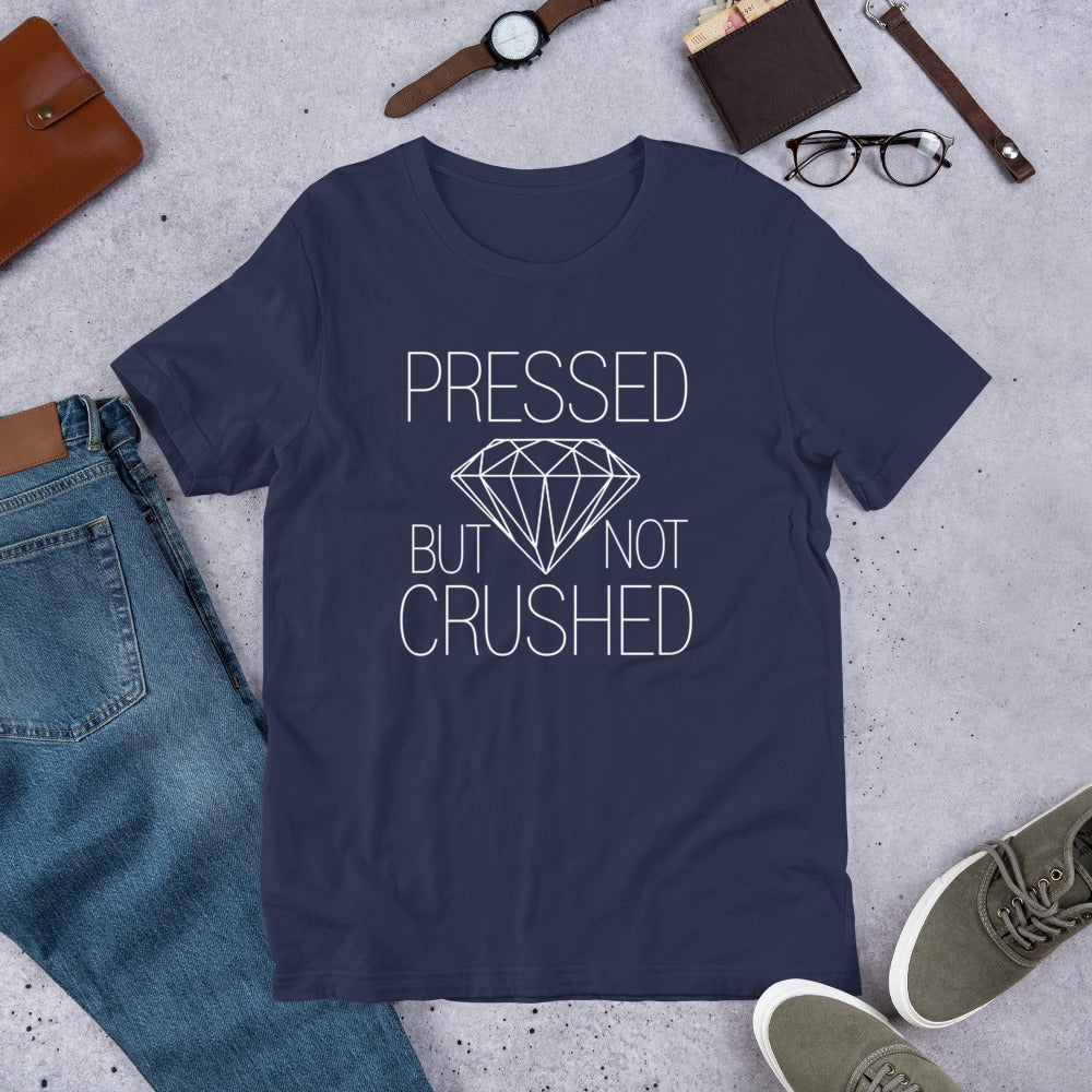 Pressed But Not Crushed T-Shirt – A Reminder of Resilience in Faith
