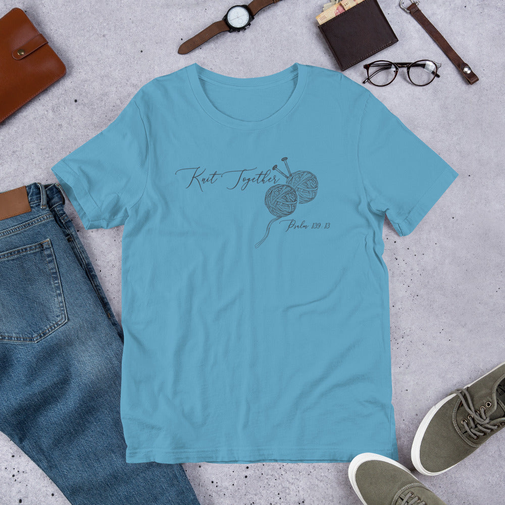 Knit Together T-Shirt – Stitched with Love & Creativity!
