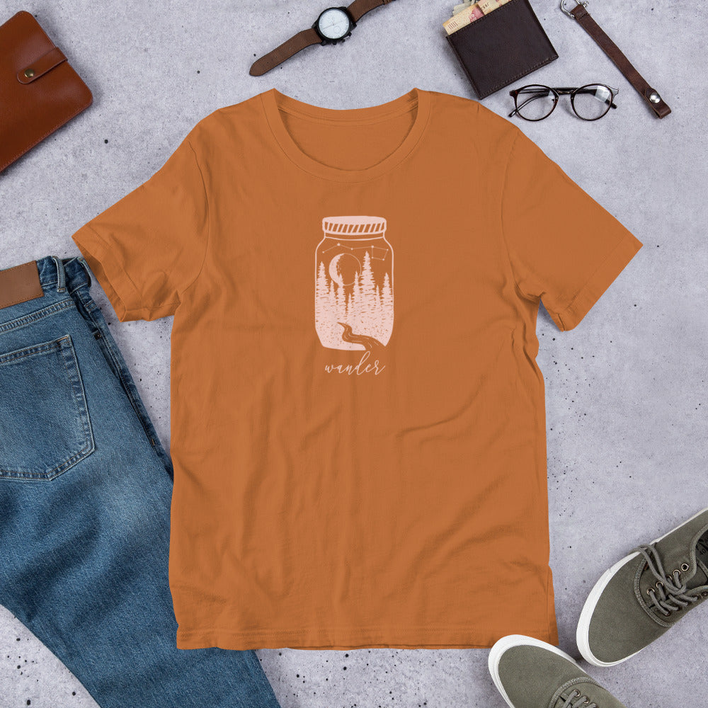 Wander Graphic T-Shirt – Explore, Dream, and Roam in Style