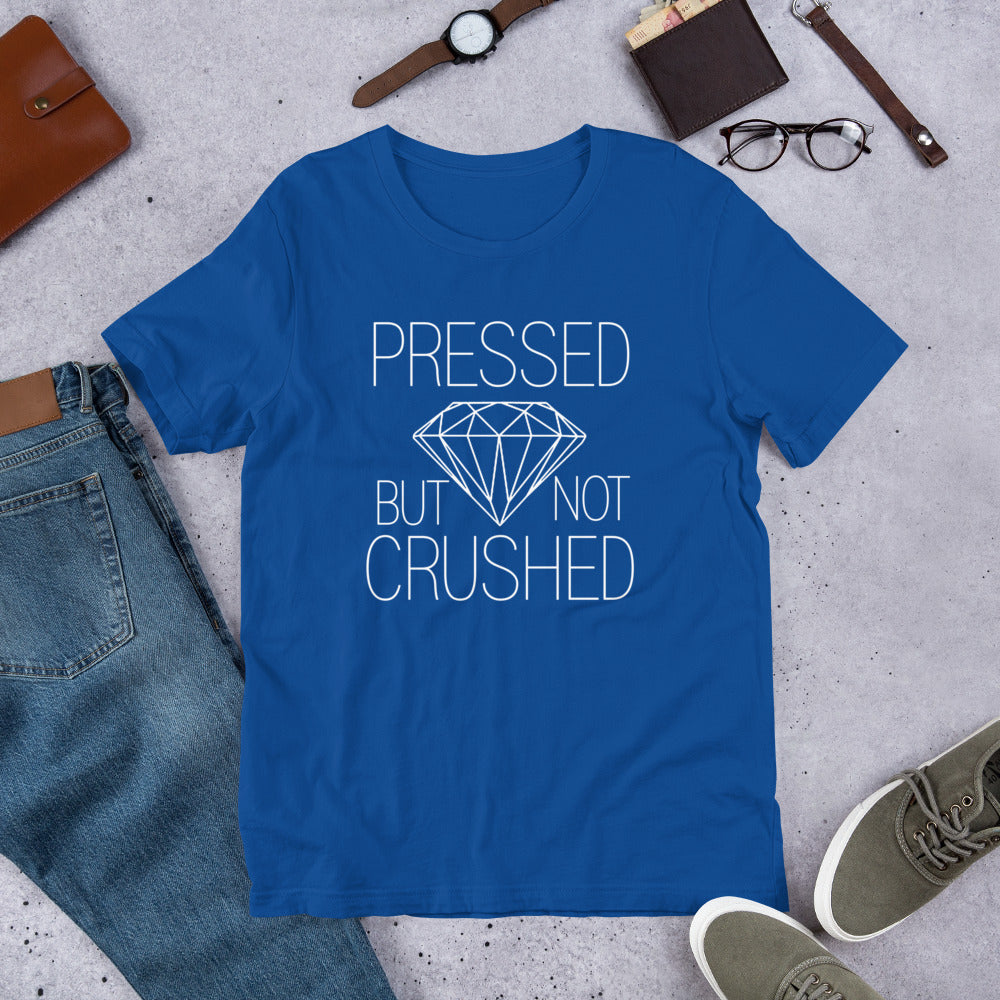 Pressed But Not Crushed T-Shirt – A Reminder of Resilience in Faith
