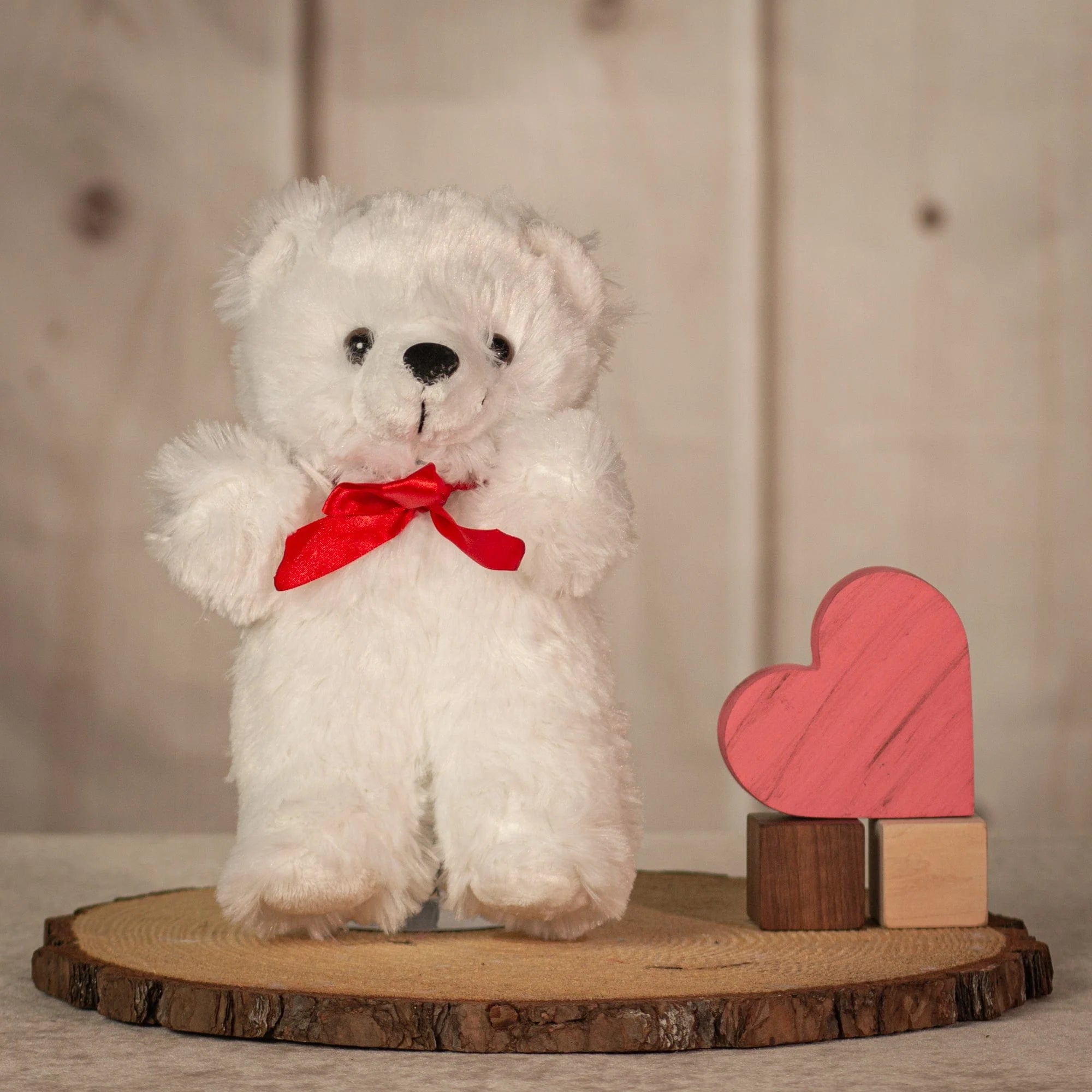 Plush Bears for Homecoming Mums – Gold, Silver, & White – Multiple Sizes