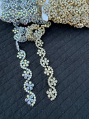 Bling Trim by the Yard | Gold & Silver Rhinestone Trim for Homecoming Mums & Crafts