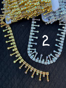 Bling Trim by the Yard | Gold & Silver Rhinestone Trim for Homecoming Mums & Crafts