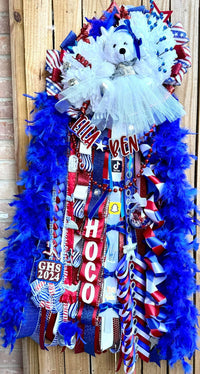 Chandelle Feather Boa – 6ft Craft Feather Trim for Homecoming Mums, Garters, Costumes & DIY Decor (Multiple Colors)