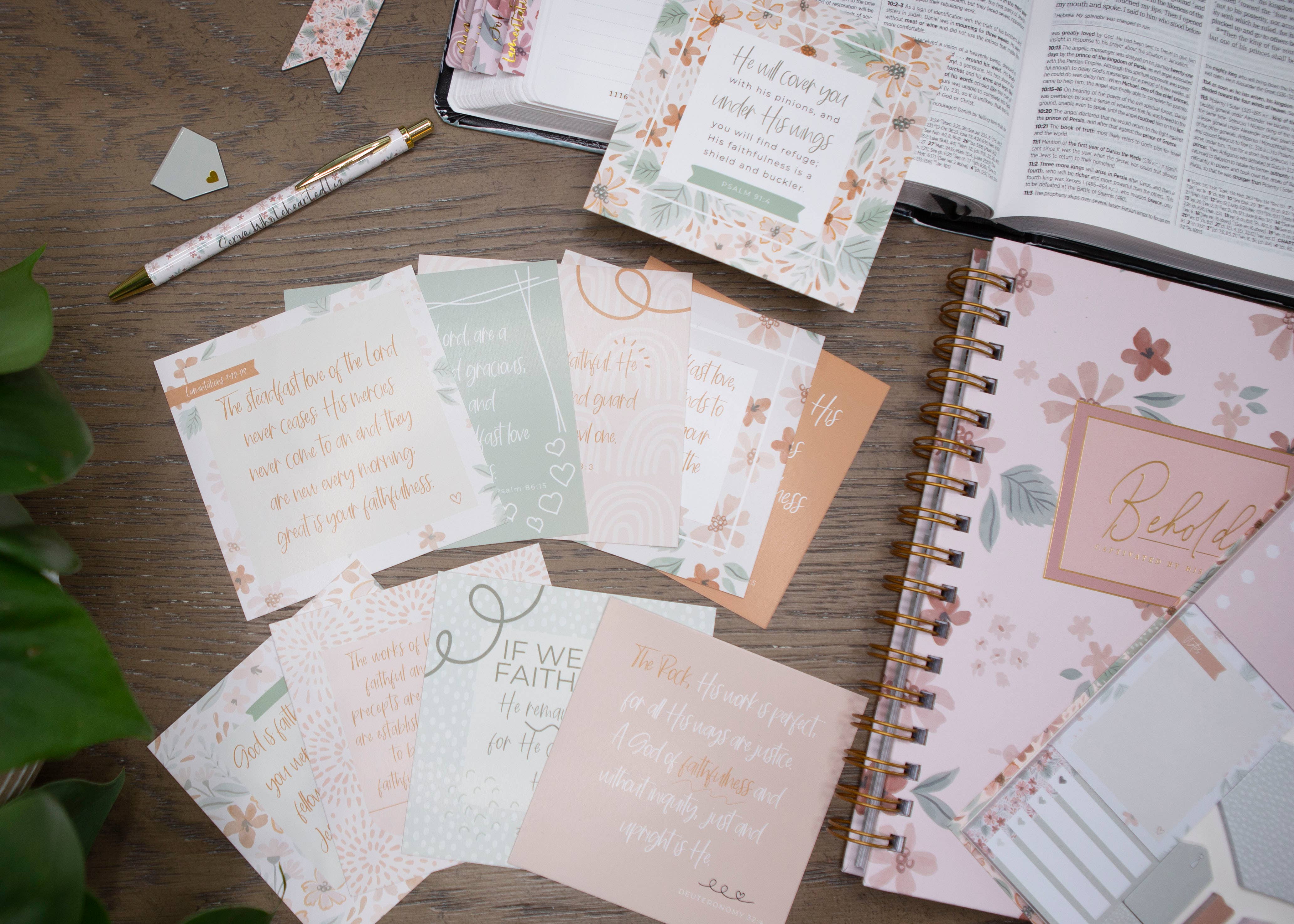 Bible Verse Cards | God's Faithfulness Scripture Cards