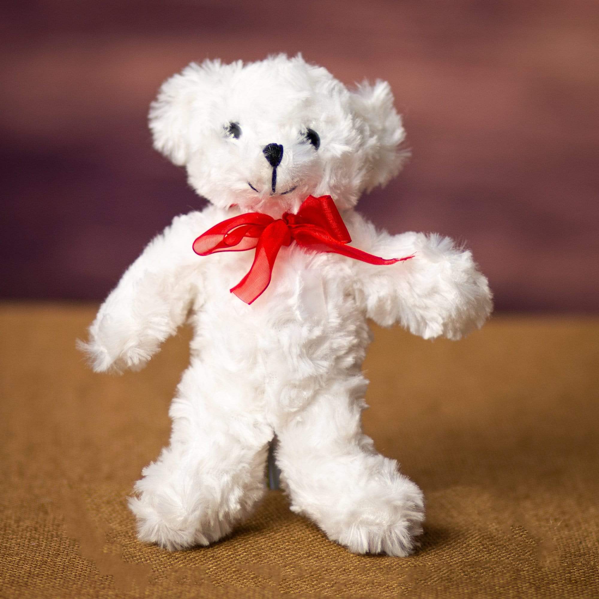 Plush Bears for Homecoming Mums – Gold, Silver, & White – Multiple Sizes