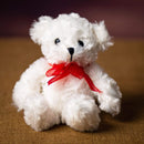 Plush Bears for Homecoming Mums – Gold, Silver, & White – Multiple Sizes