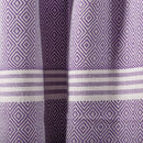 Turkish Beach Towel – Quick Dry, Oversized, Sand-Free – Aqua Grey, 41x68"