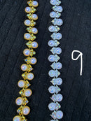 Bling Trim by the Yard | Gold & Silver Rhinestone Trim for Homecoming Mums & Crafts