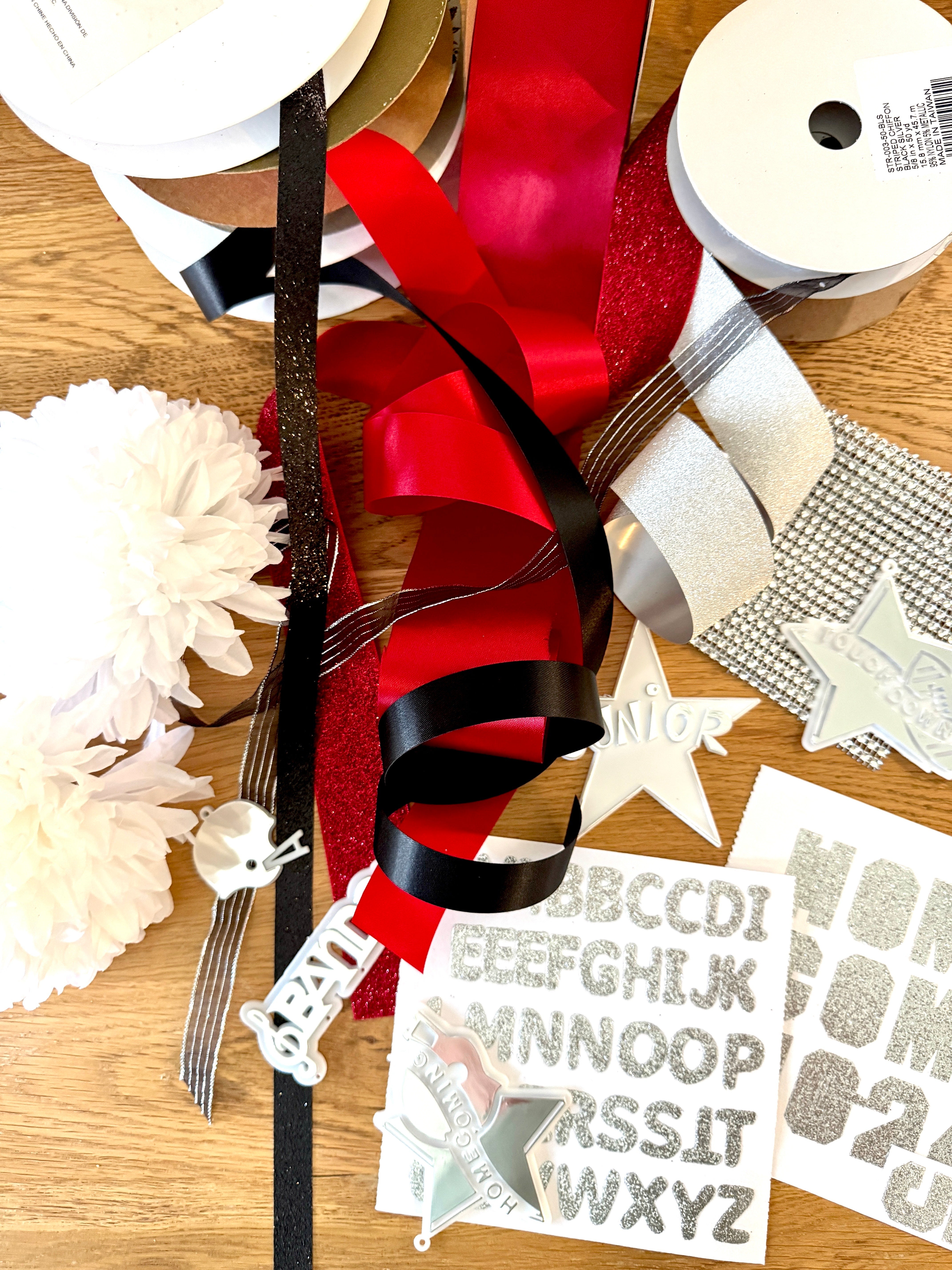 DIY Homecoming Mum Kit – Triple Flower | Custom Colors
