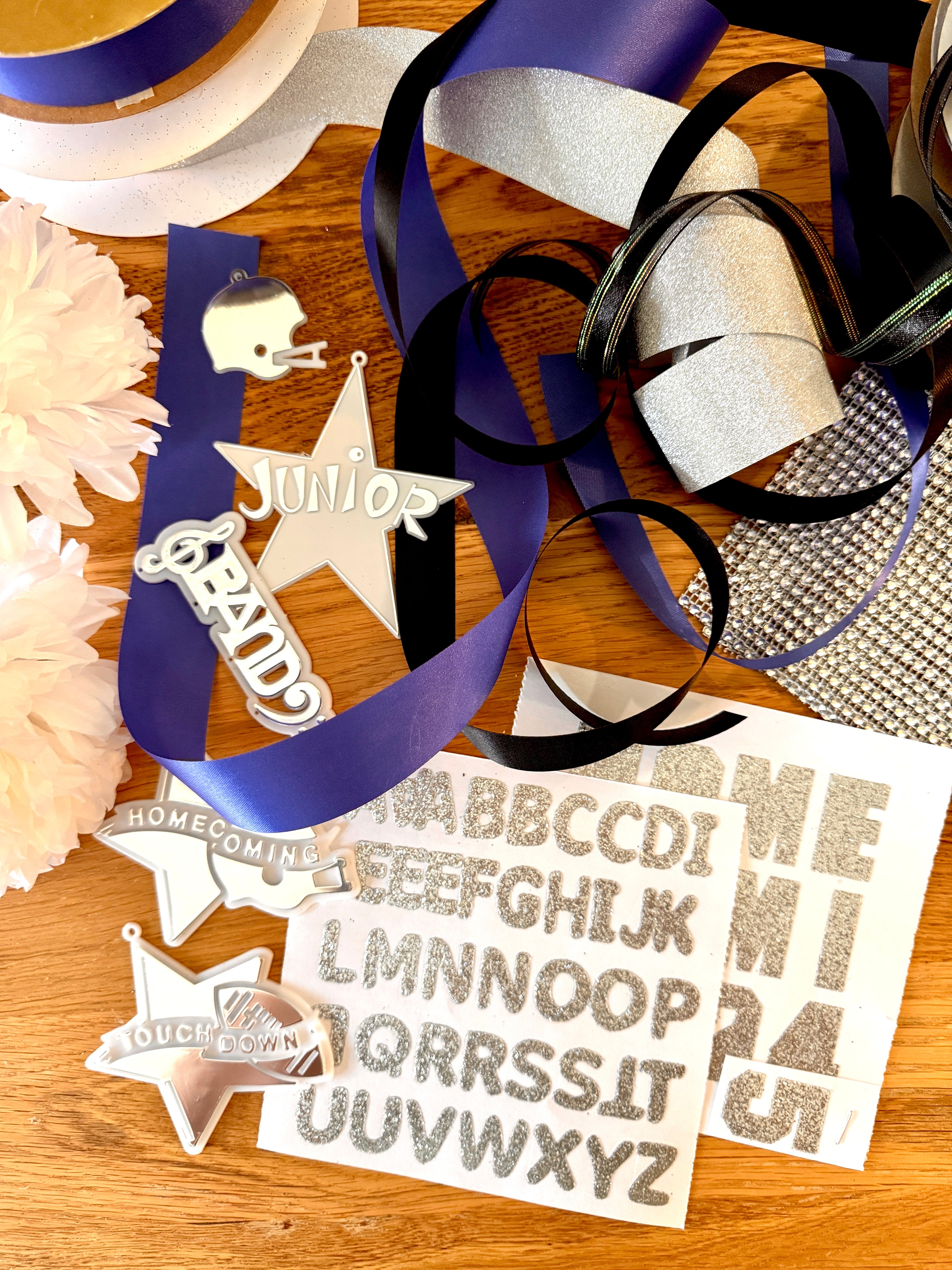 DIY Homecoming Mum Kit – Triple Flower | Custom Colors