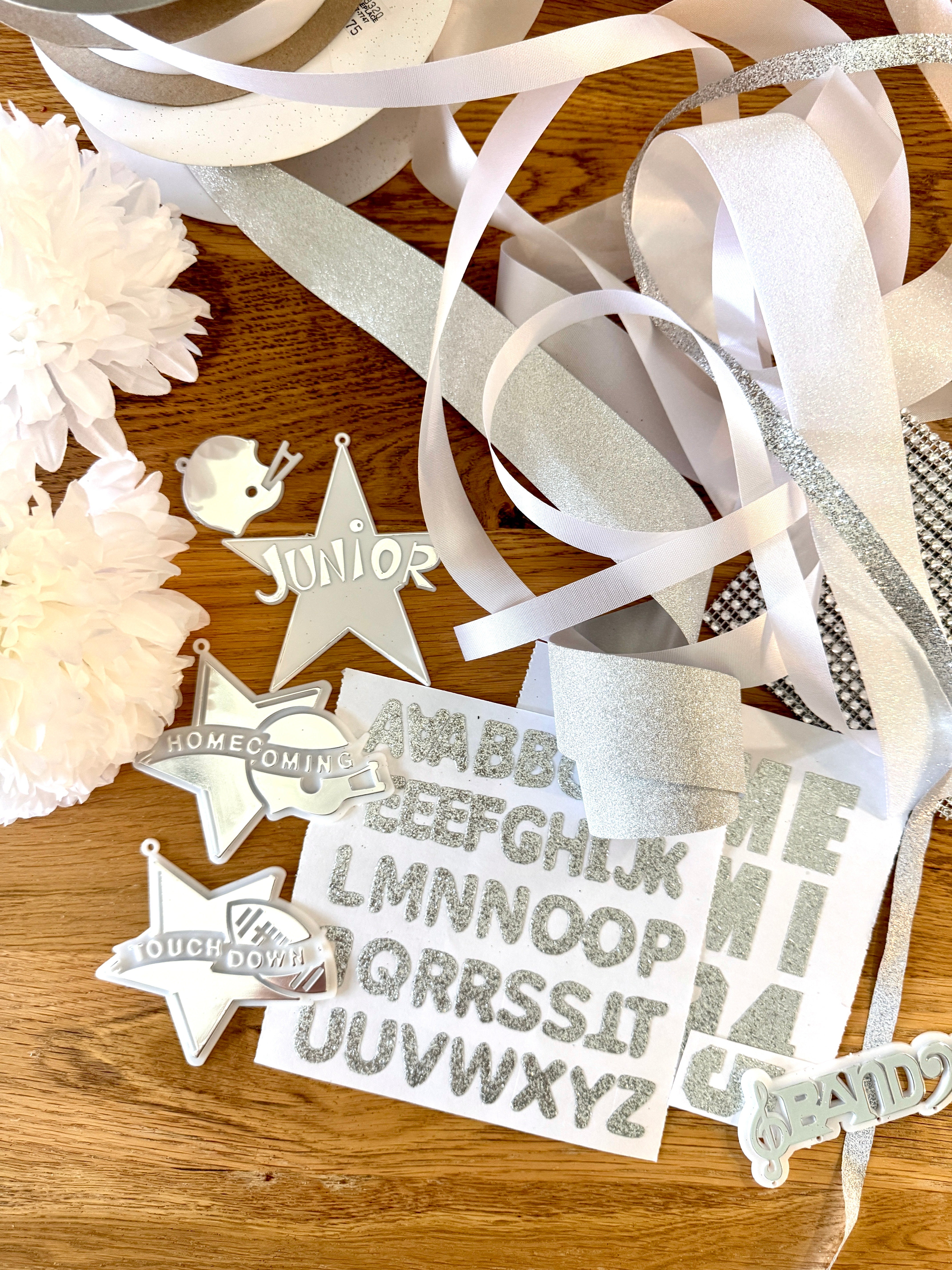 DIY Homecoming Mum Kit – Single Flower | Custom Colors