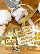 DIY Homecoming Mum Kit – Triple Flower | Custom Colors