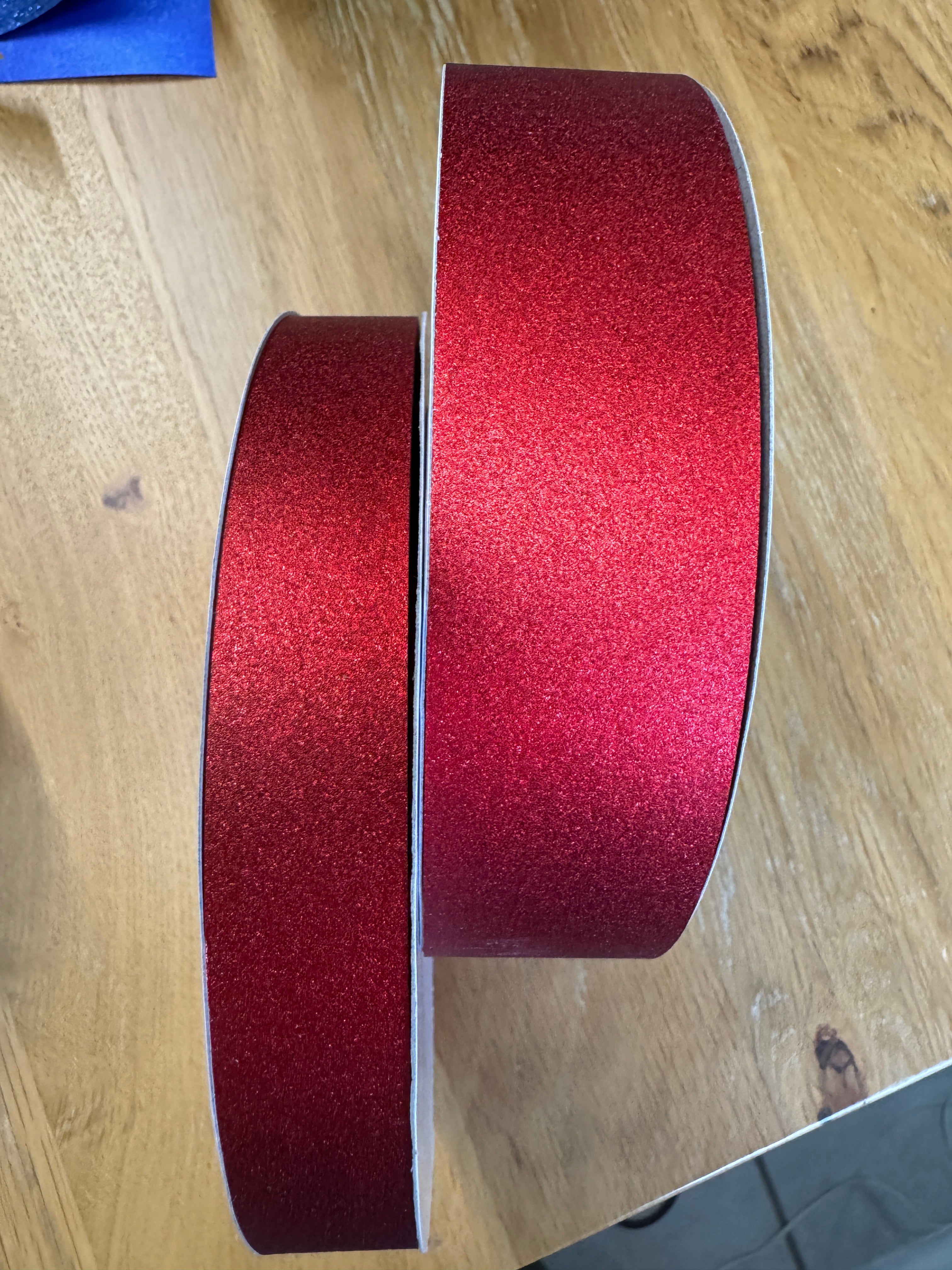 #9 Ribbon (100 Yards) / Red Diamond Dust