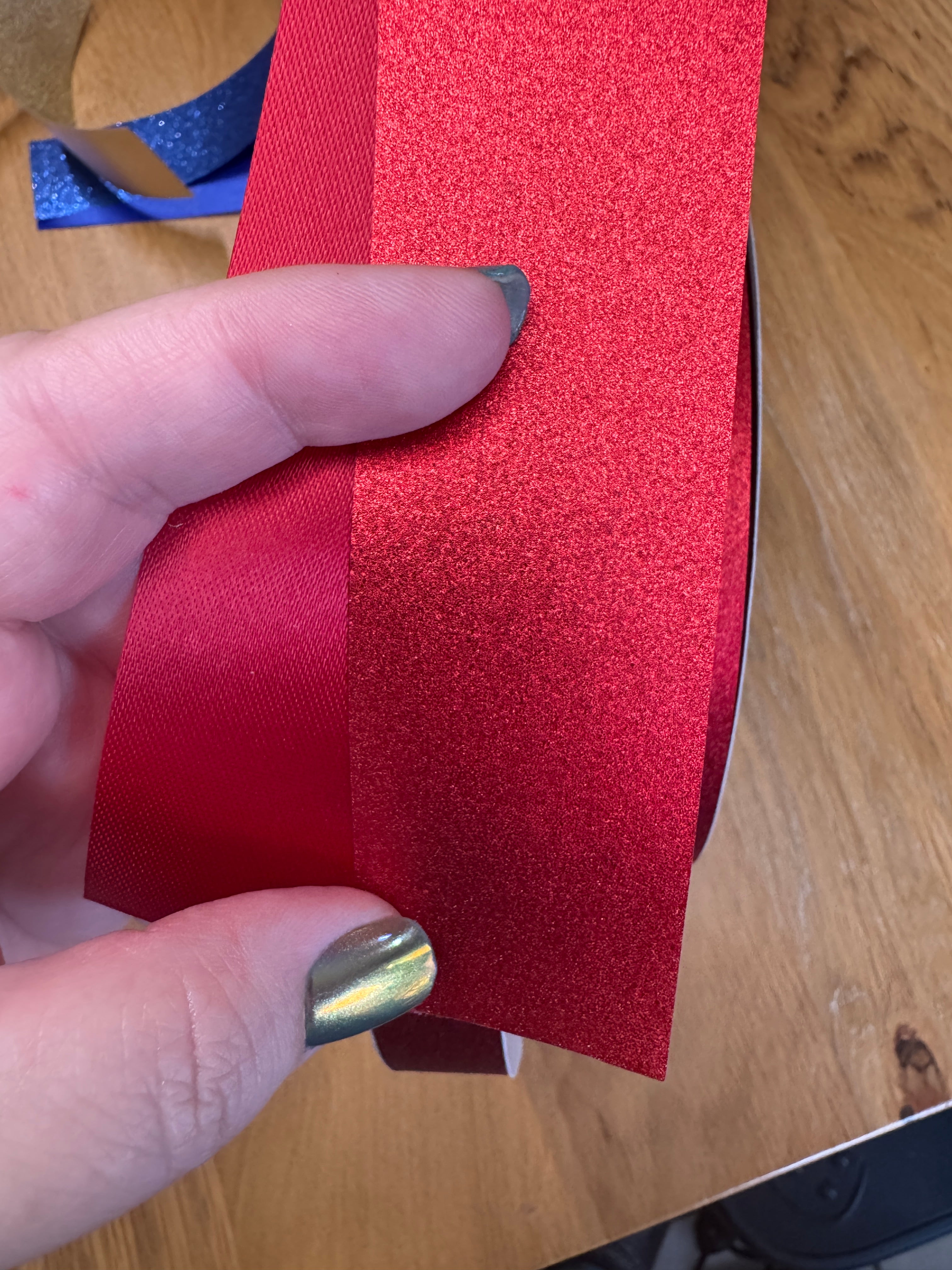 Diamond Dust Ribbon – 100 Yard Rolls | #5 & #9 | 6 Colors
