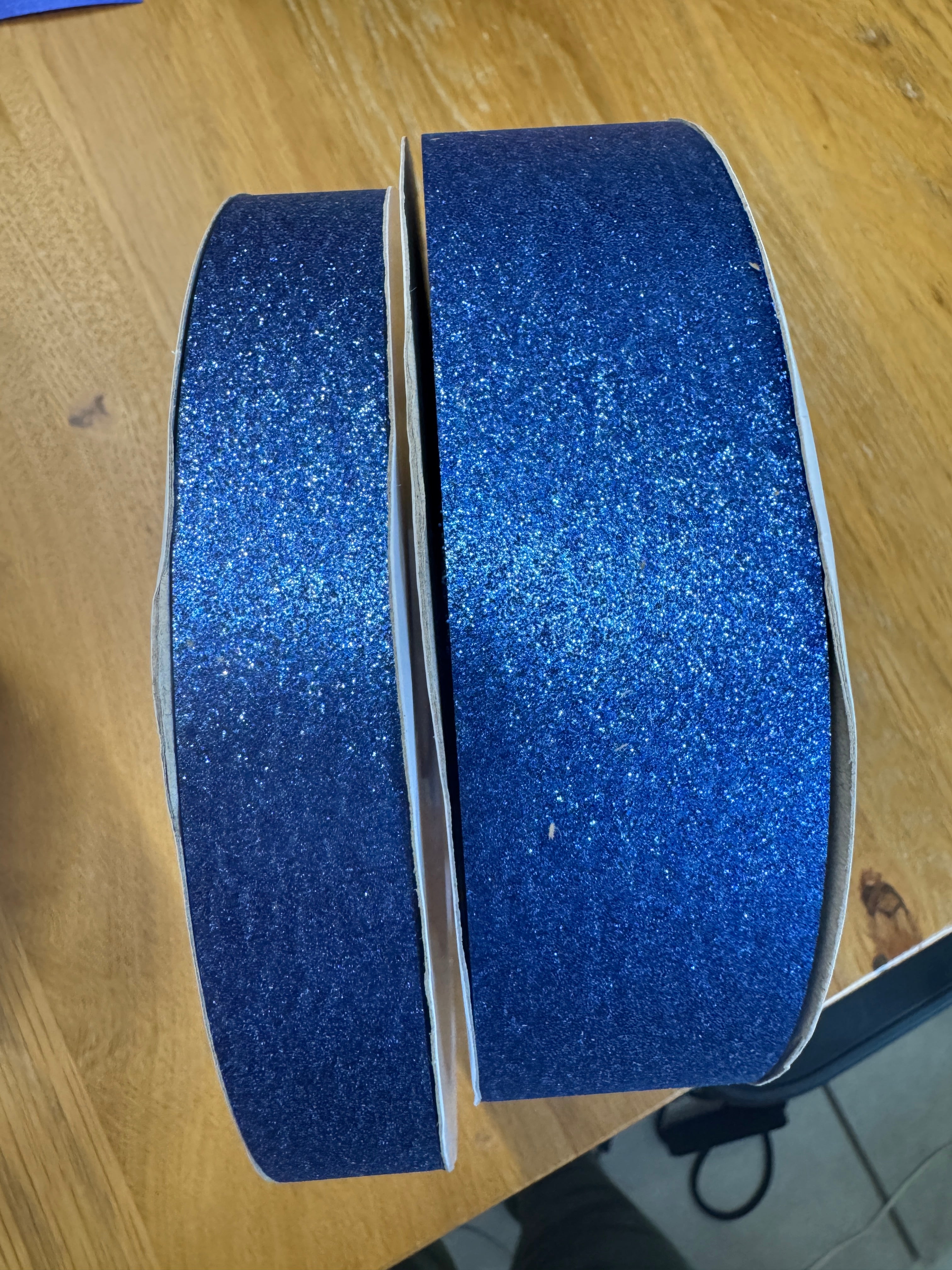 #9 Ribbon (100 Yards) / Blue Diamond Dust