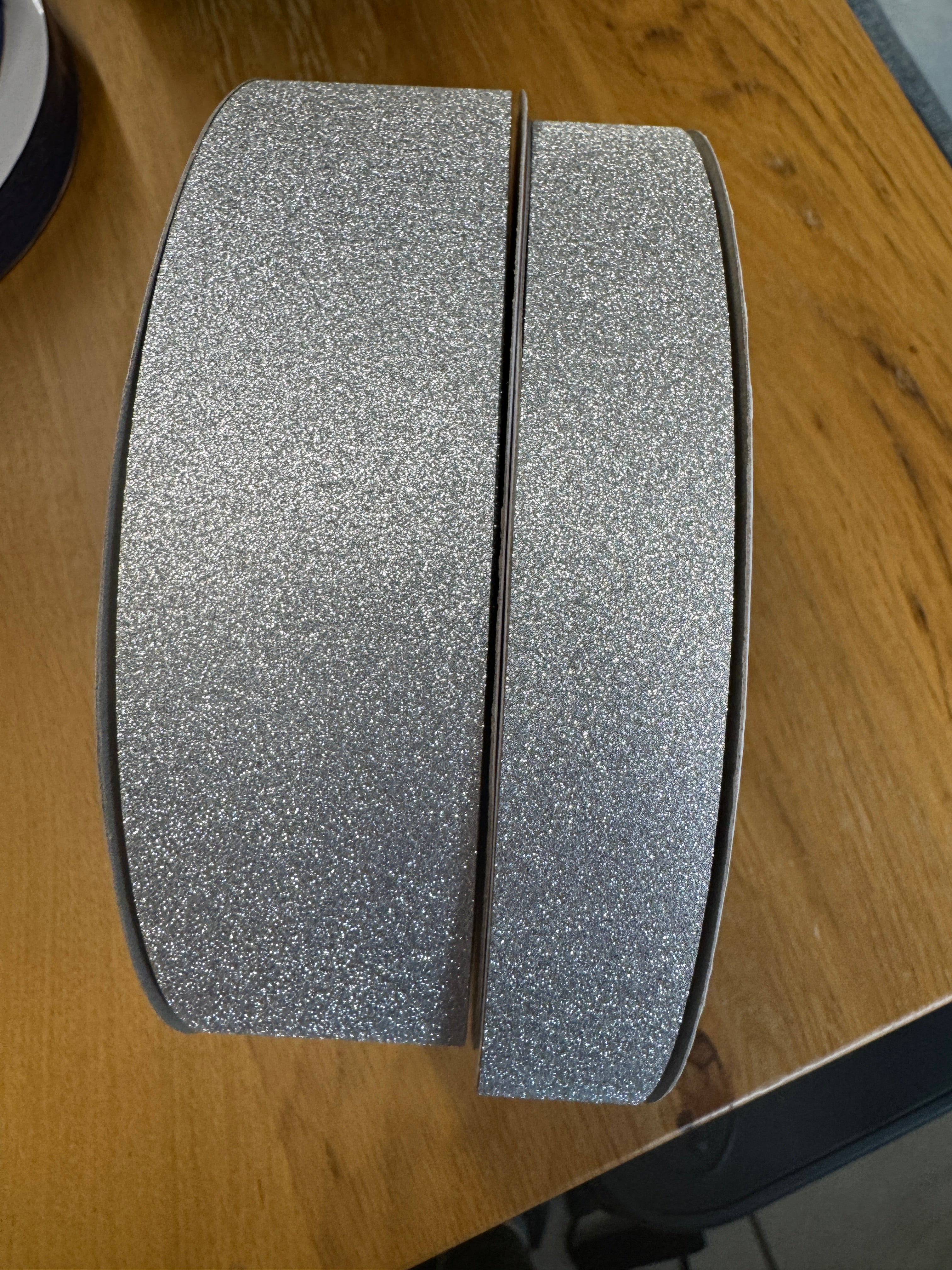 #9 Ribbon (100 Yards) / Silver Diamond Dust