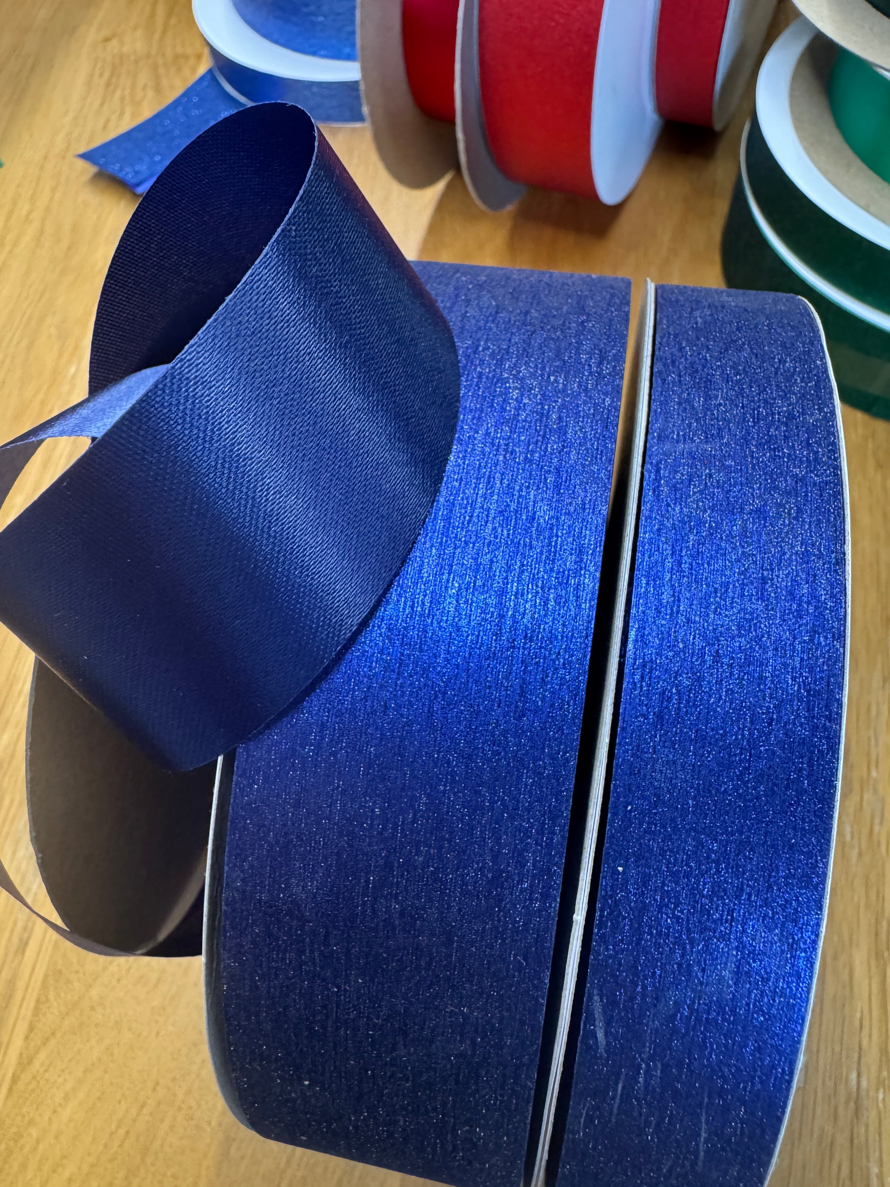 Diamond Dust Ribbon – 100 Yard Rolls | #5 & #9 | 6 Colors