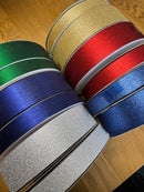 Diamond Dust Ribbon – 100 Yard Rolls | #5 & #9 | 6 Colors