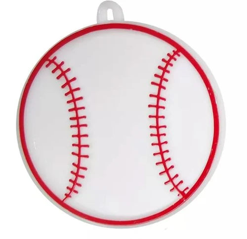 Flat Sports Trinkets – Baseball, Soccer, Basketball, Volleyball | 1.5" Plastic Charm
