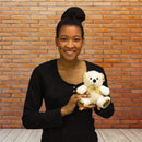 6” Sparkle Gold Teddy Bear – Plush for Homecoming Mums, School Spirit & Decorations