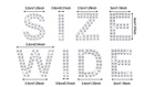 Rhinestone Alphabet Stickers – Silver & Gold
